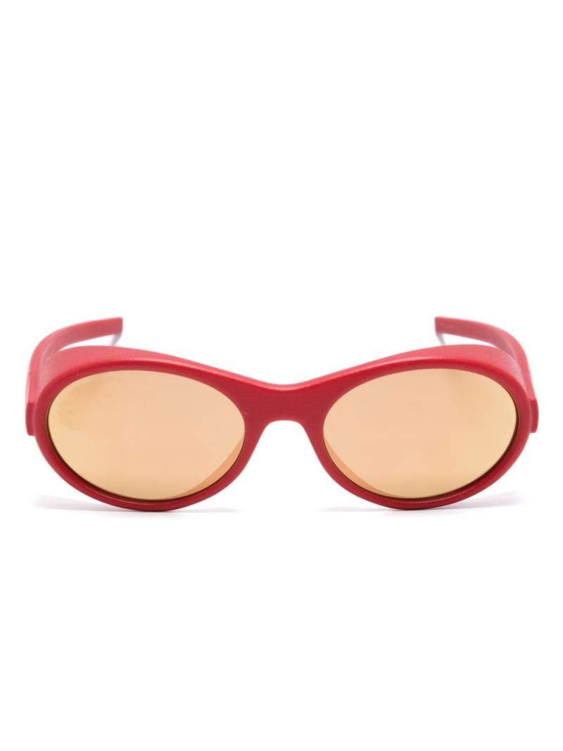 Givenchy Eyewear G Ride oval-frame sunglasses - Red von Givenchy Eyewear