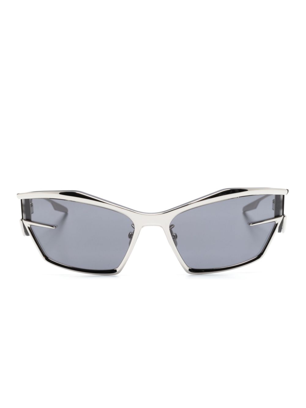 Givenchy Eyewear Giv Cut shield-frame sunglasses - Silver von Givenchy Eyewear