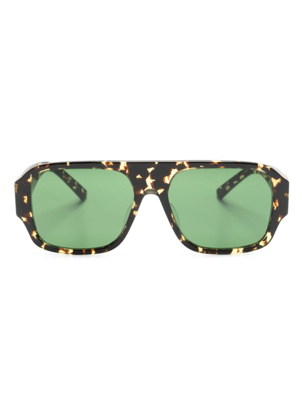 Givenchy Eyewear tortoiseshell navigator-frame sunglasses - Brown von Givenchy Eyewear