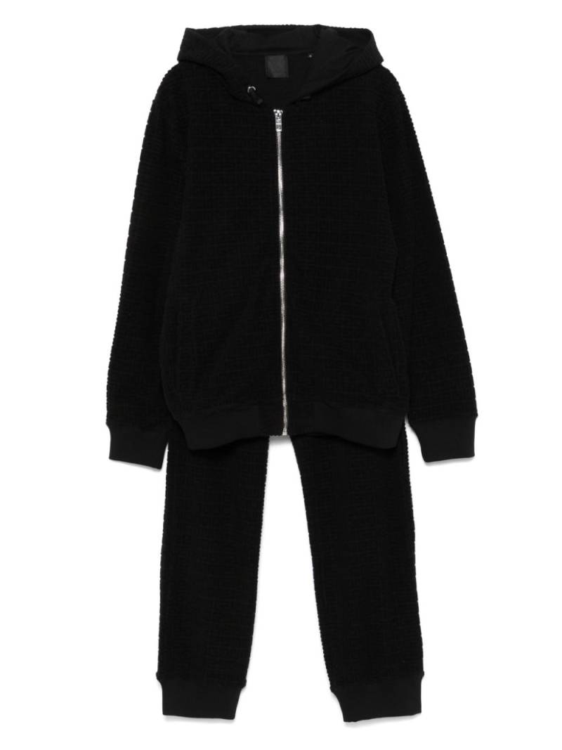 Givenchy Kids 4G-jacquard tracksuit set - Black von Givenchy Kids