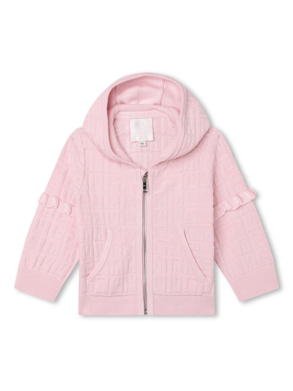 Givenchy Kids 4G jacquard zip-up cardigan - Pink von Givenchy Kids