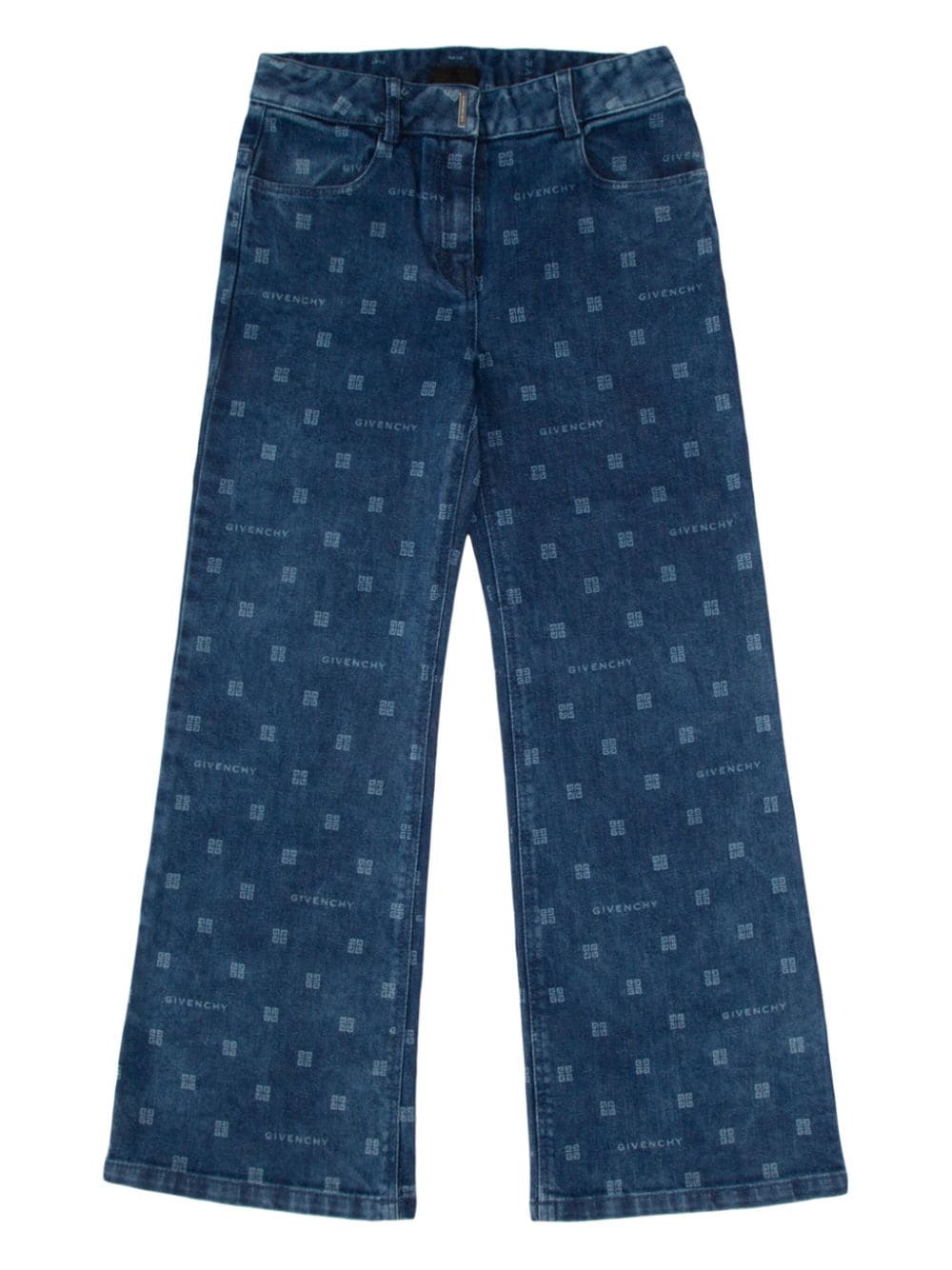 Givenchy Kids 4G jeans - Blue von Givenchy Kids