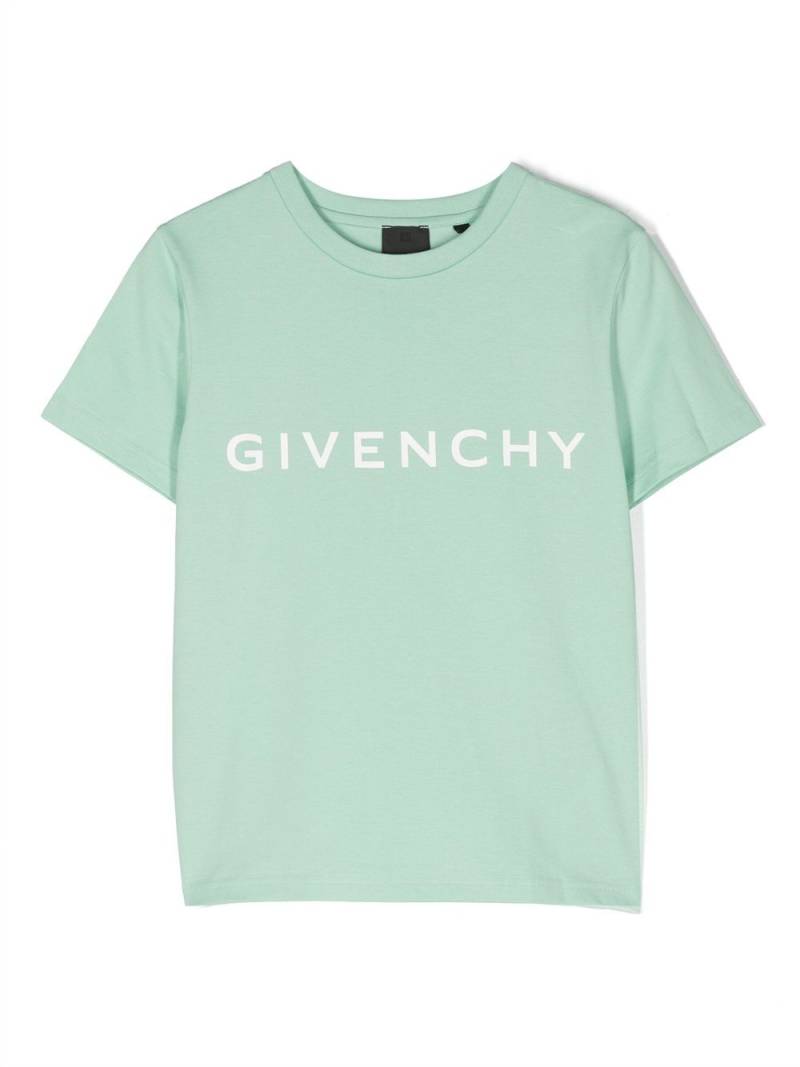 Givenchy Kids 4G logo-print T-shirt - Green von Givenchy Kids