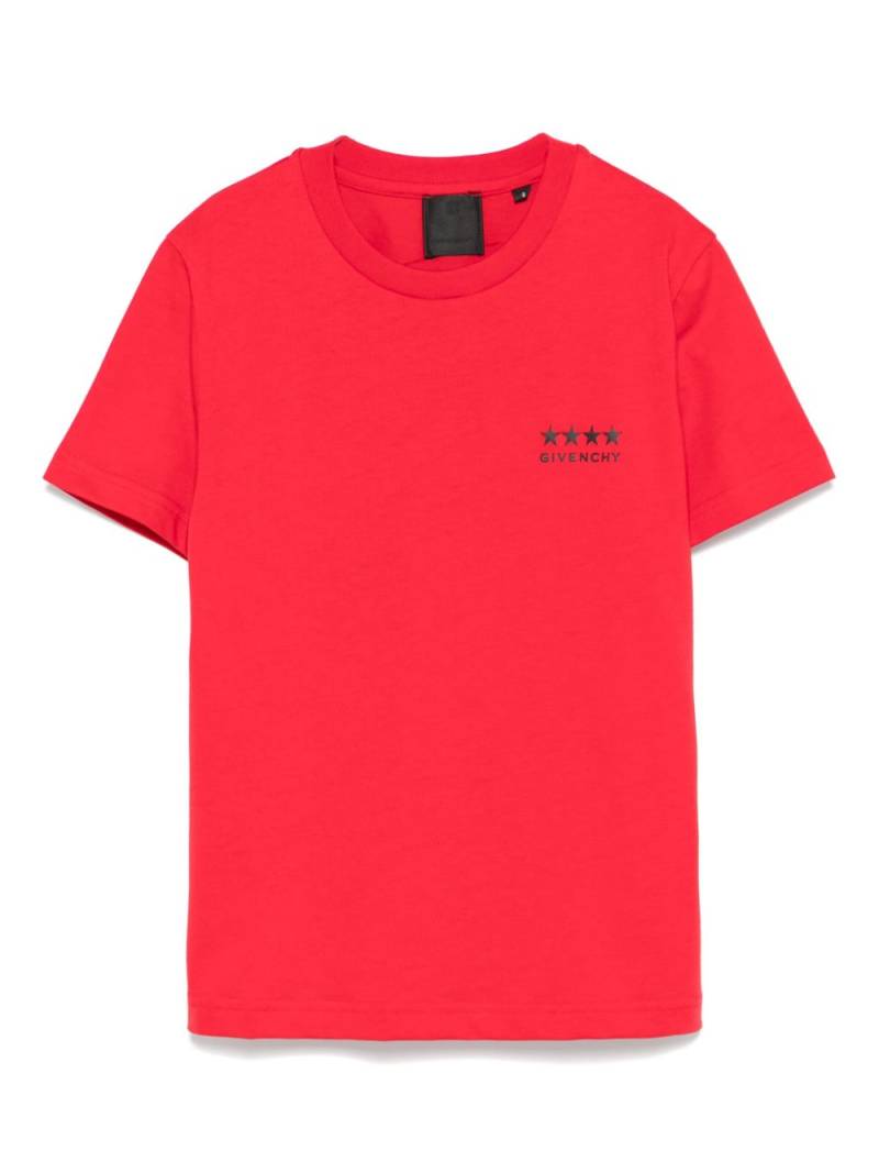 Givenchy Kids 4G-motif T-shirt - Red von Givenchy Kids