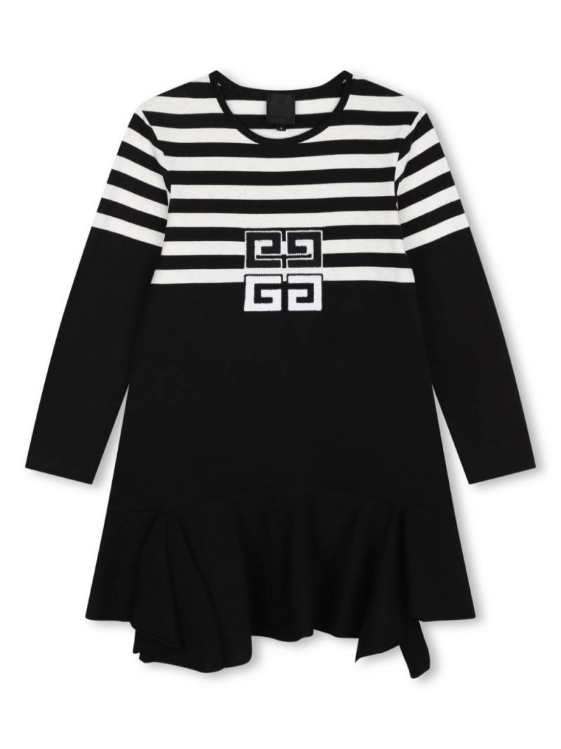 Givenchy Kids 4G-motif cotton dress - Black von Givenchy Kids