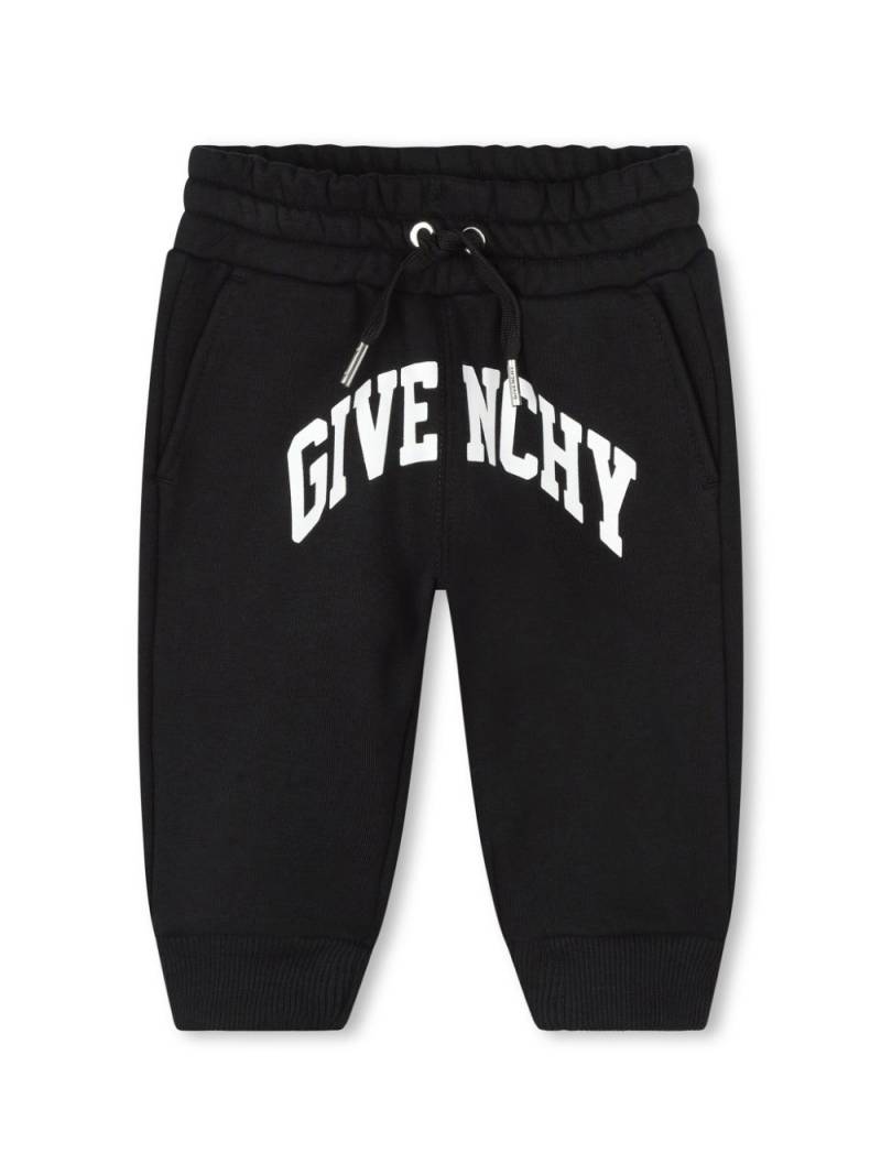 Givenchy Kids 4G-motif logo-print track pants - Black von Givenchy Kids