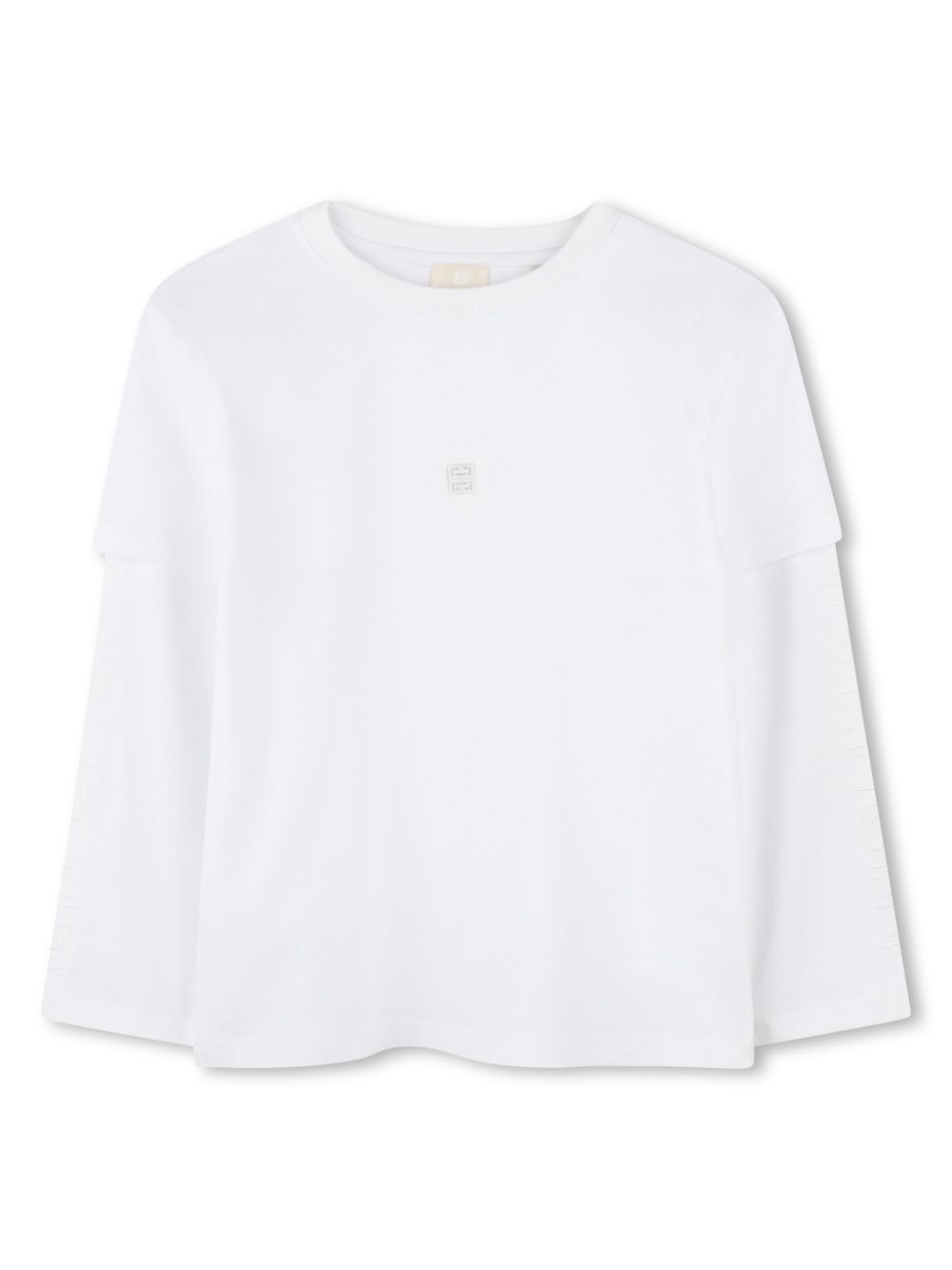 Givenchy Kids 4G-plaque T-shirt - White von Givenchy Kids