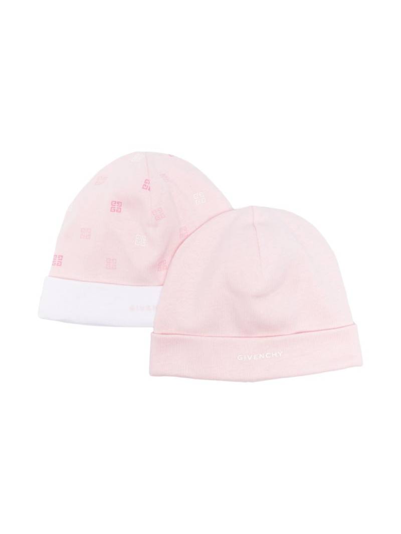 Givenchy Kids 4G-print beanie - Pink von Givenchy Kids