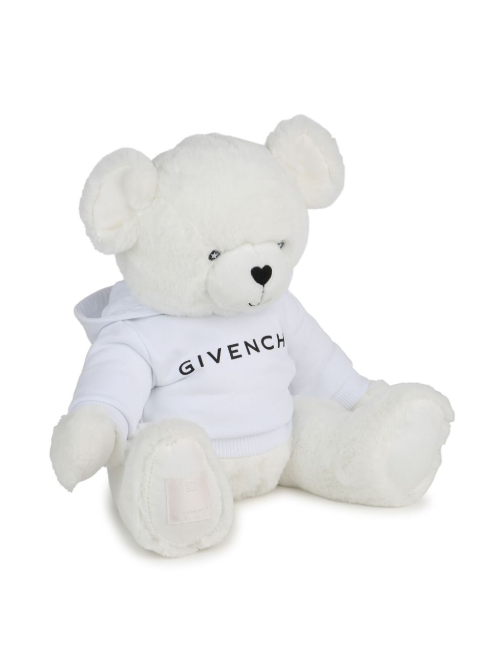 Givenchy Kids 4G-print plush bear toy - White von Givenchy Kids