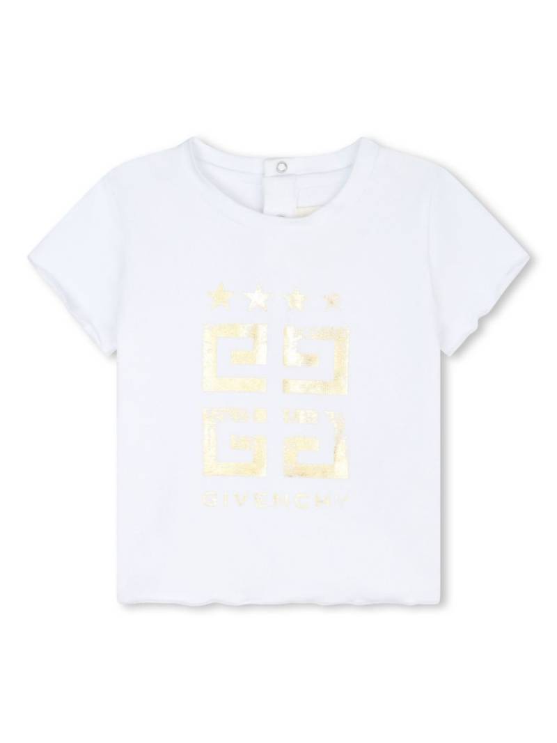 Givenchy Kids 4G-print short-sleeve T-shirt - White von Givenchy Kids