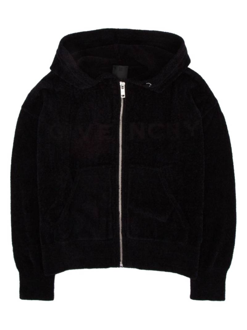 Givenchy Kids Hooded jacket - Black von Givenchy Kids