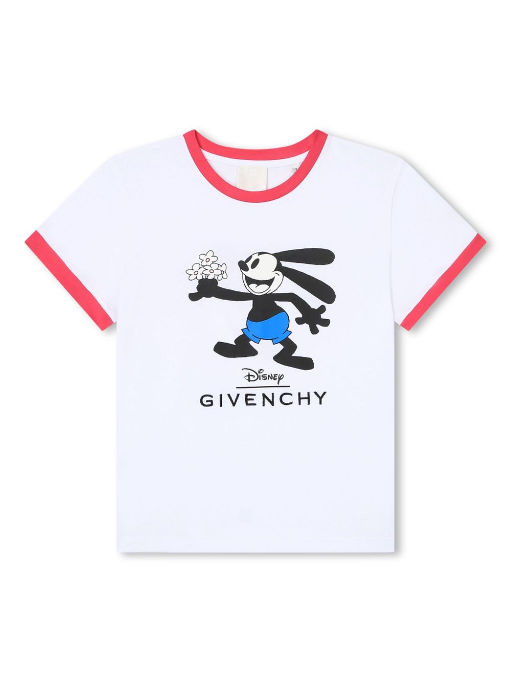 Givenchy Kids cartoon-print organic-cotton T-shirt - White von Givenchy Kids