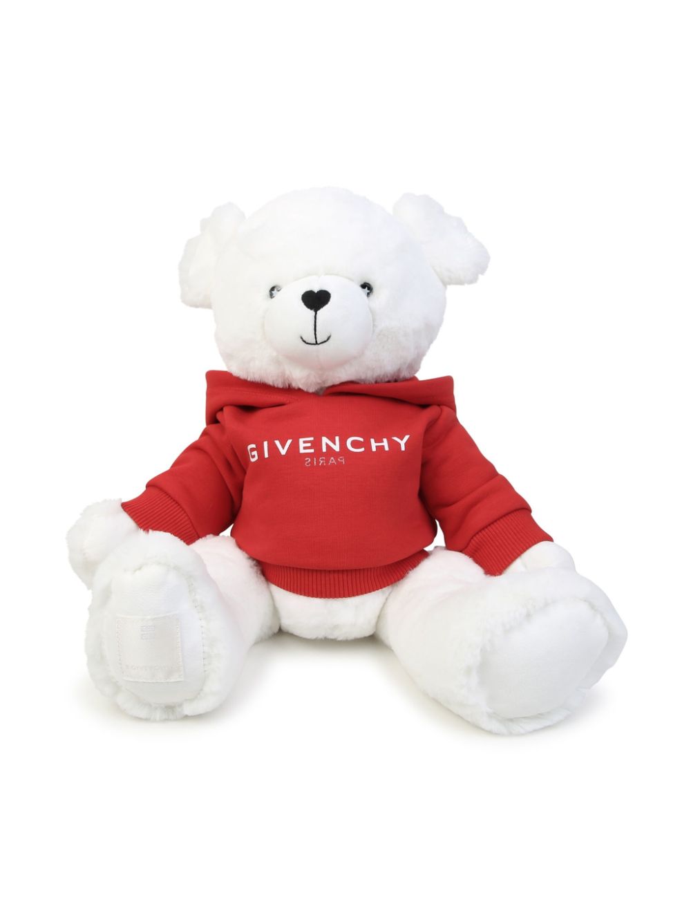 Givenchy Kids logo-hoodie bear soft toy - White von Givenchy Kids