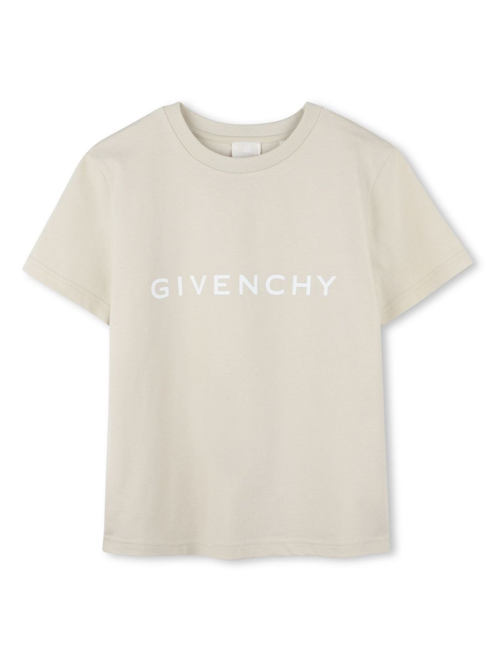 Givenchy Kids logo-print T-shirt - Neutrals von Givenchy Kids