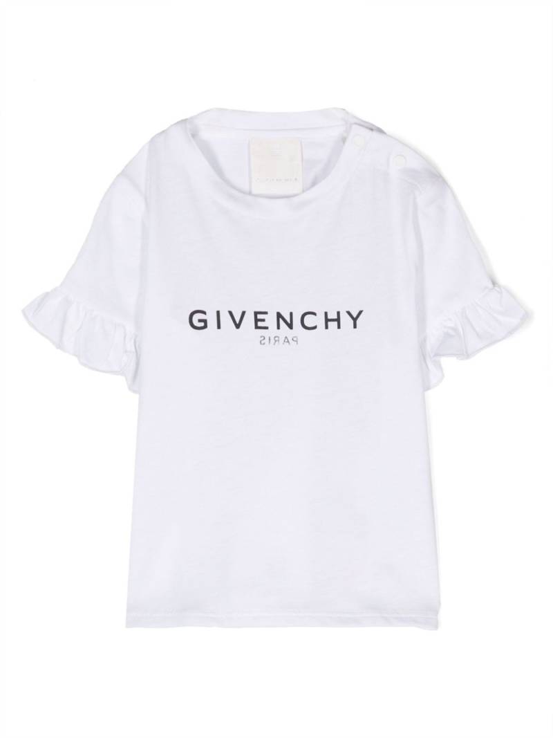 Givenchy Kids logo-print cotton T-shirt - White von Givenchy Kids