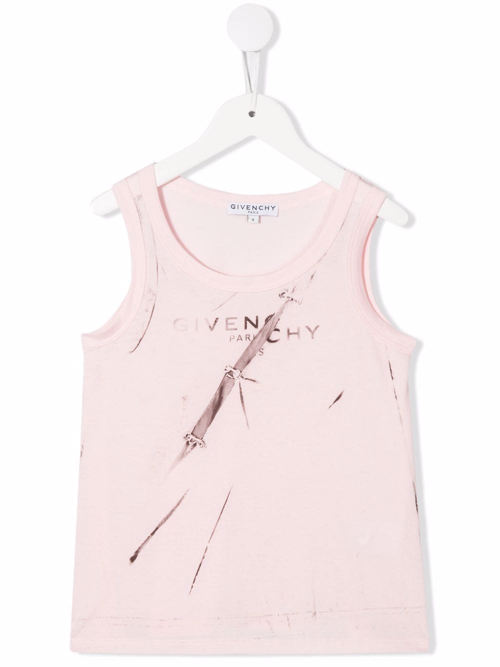 Givenchy Kids logo-print cotton vest - Pink von Givenchy Kids