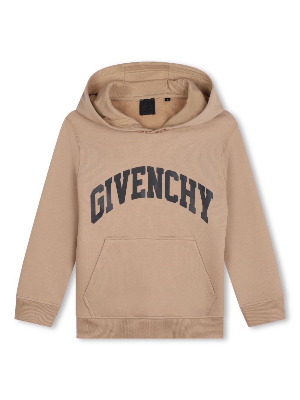 Givenchy Kids logo-print jersey hoodie - Neutrals von Givenchy Kids