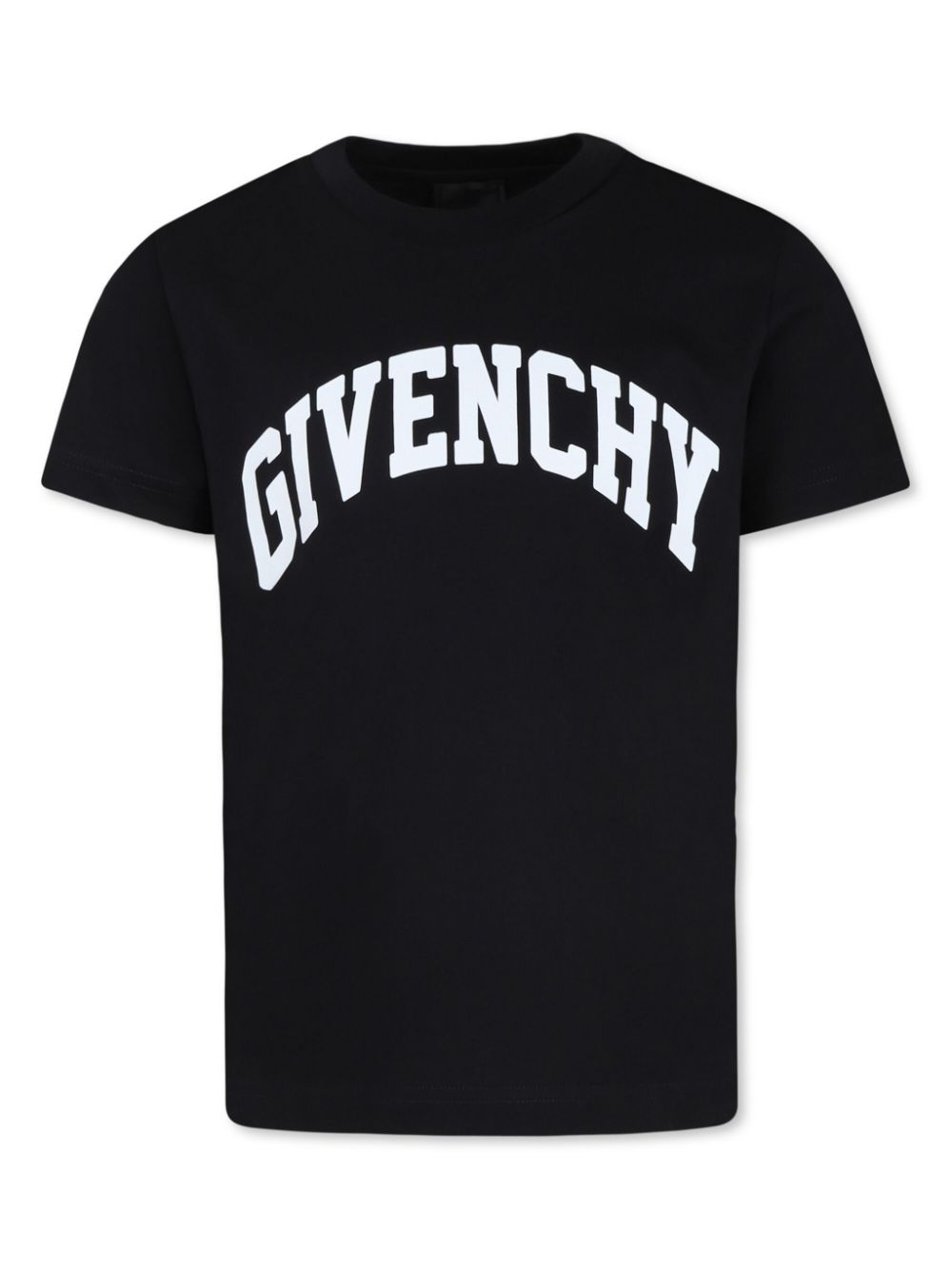 Givenchy Kids logo-print organic-cotton T-shirt - Black von Givenchy Kids