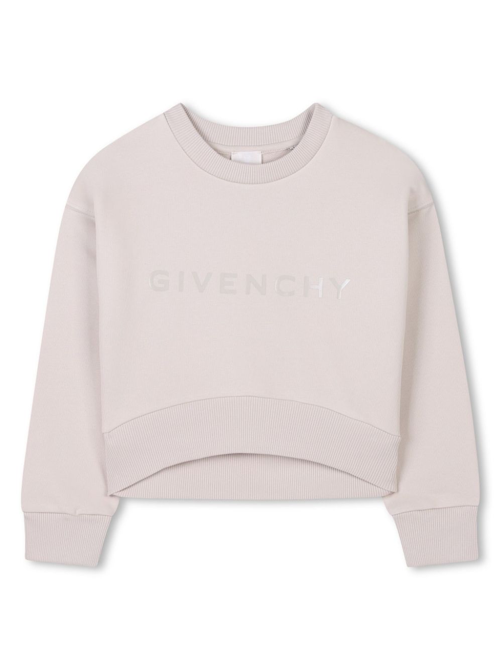 Givenchy Kids logo-print sweatshirt - Neutrals von Givenchy Kids