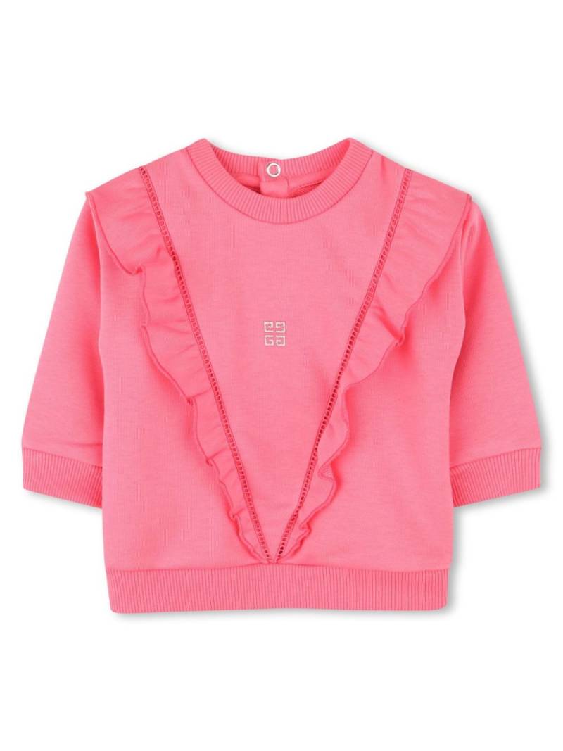 Givenchy Kids logo sweatshirt - Pink von Givenchy Kids