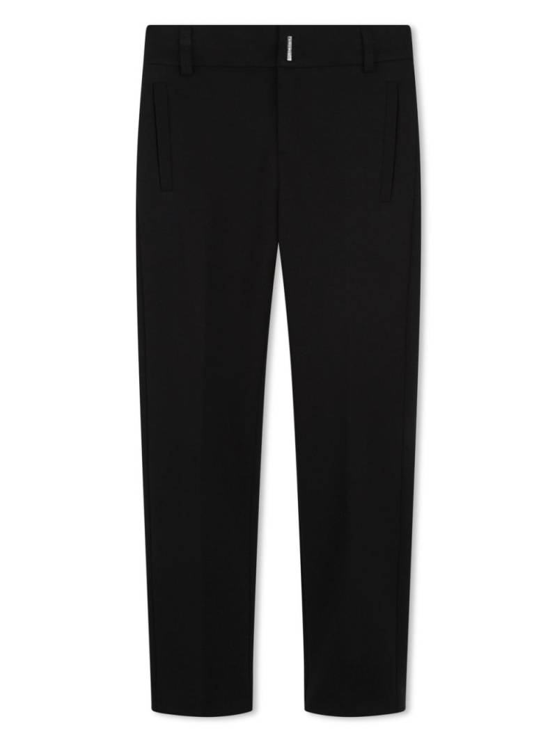 Givenchy Kids mid-rise tailored trousers - Black von Givenchy Kids