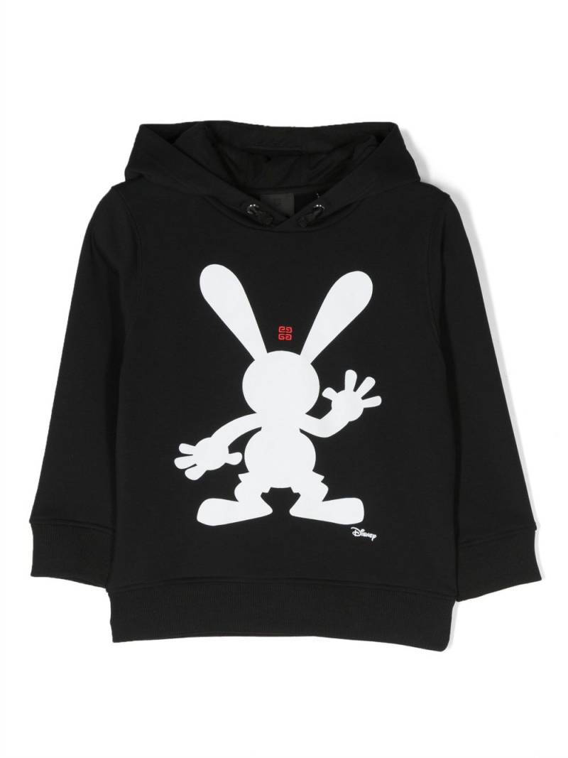 Givenchy Kids x Disney graphic-print hoodie - Black von Givenchy Kids