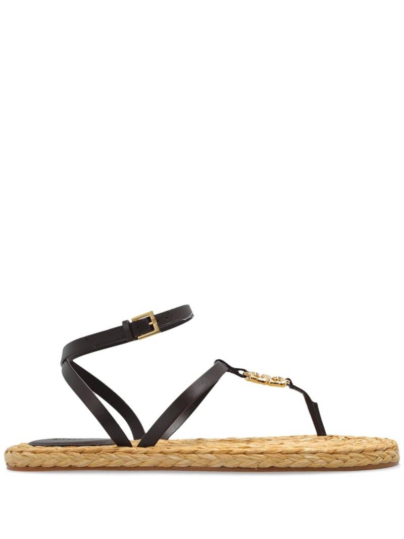 Givenchy 4G Liquid sandals - Black von Givenchy