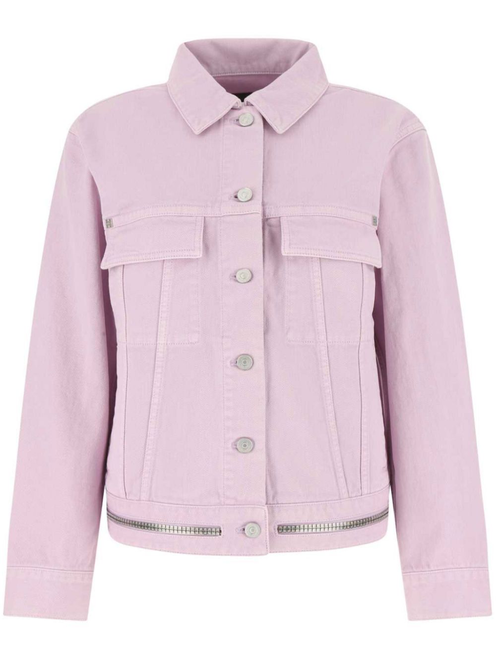 Givenchy 4G denim jacket - Pink von Givenchy