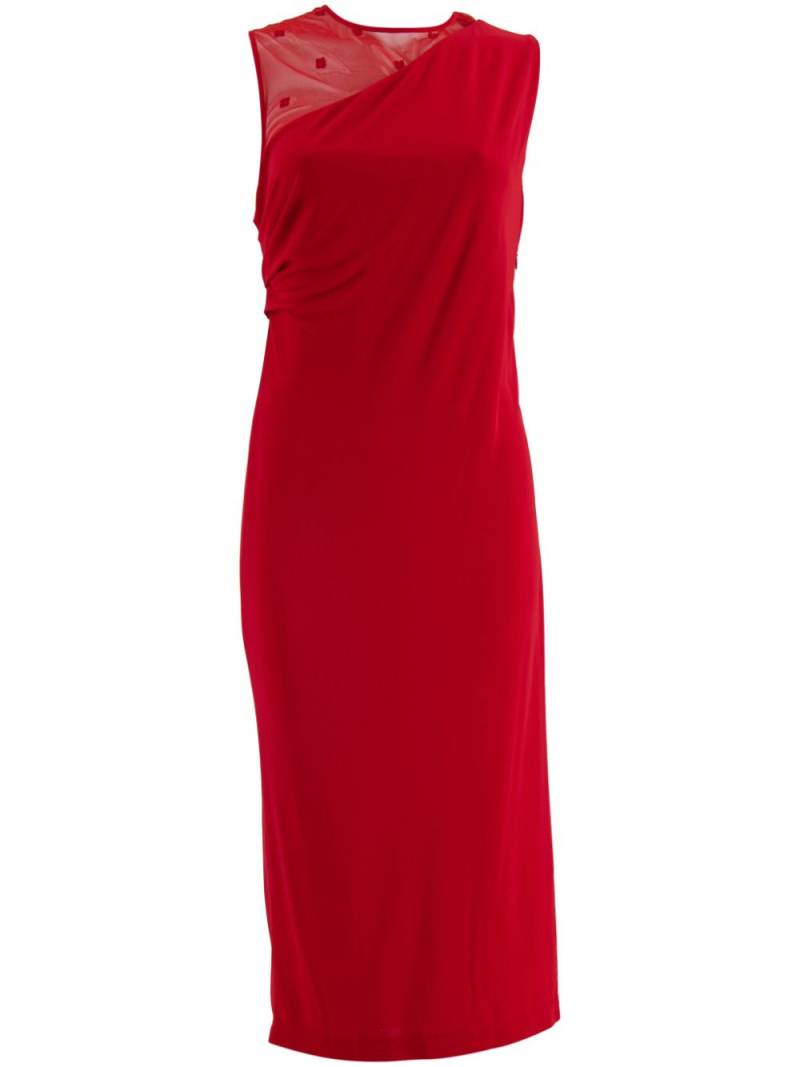 Givenchy 4G-embellished dress - Red von Givenchy