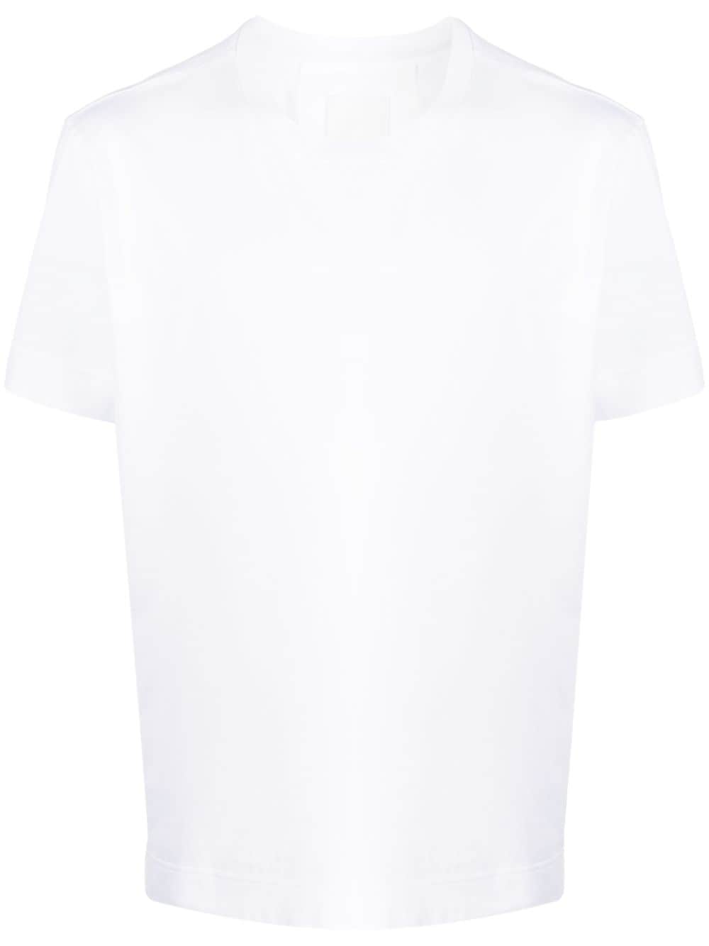 Givenchy 4G-embroidered cotton T-shirt - White von Givenchy