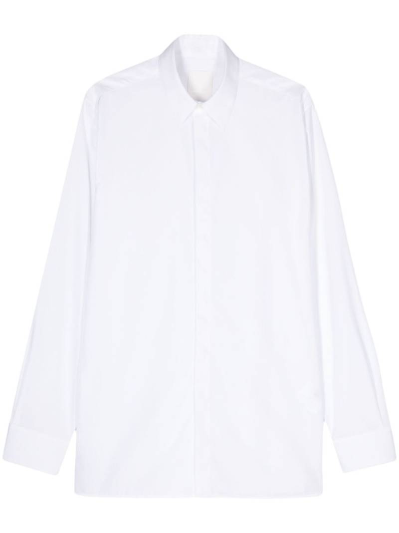 Givenchy 4G-embroidered shirt - White von Givenchy