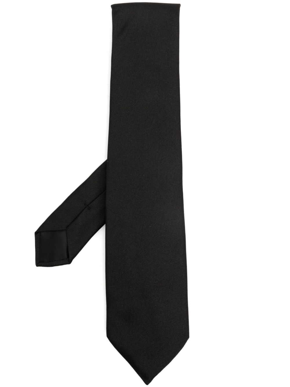 Givenchy 4G-embroidered silk tie - Black von Givenchy