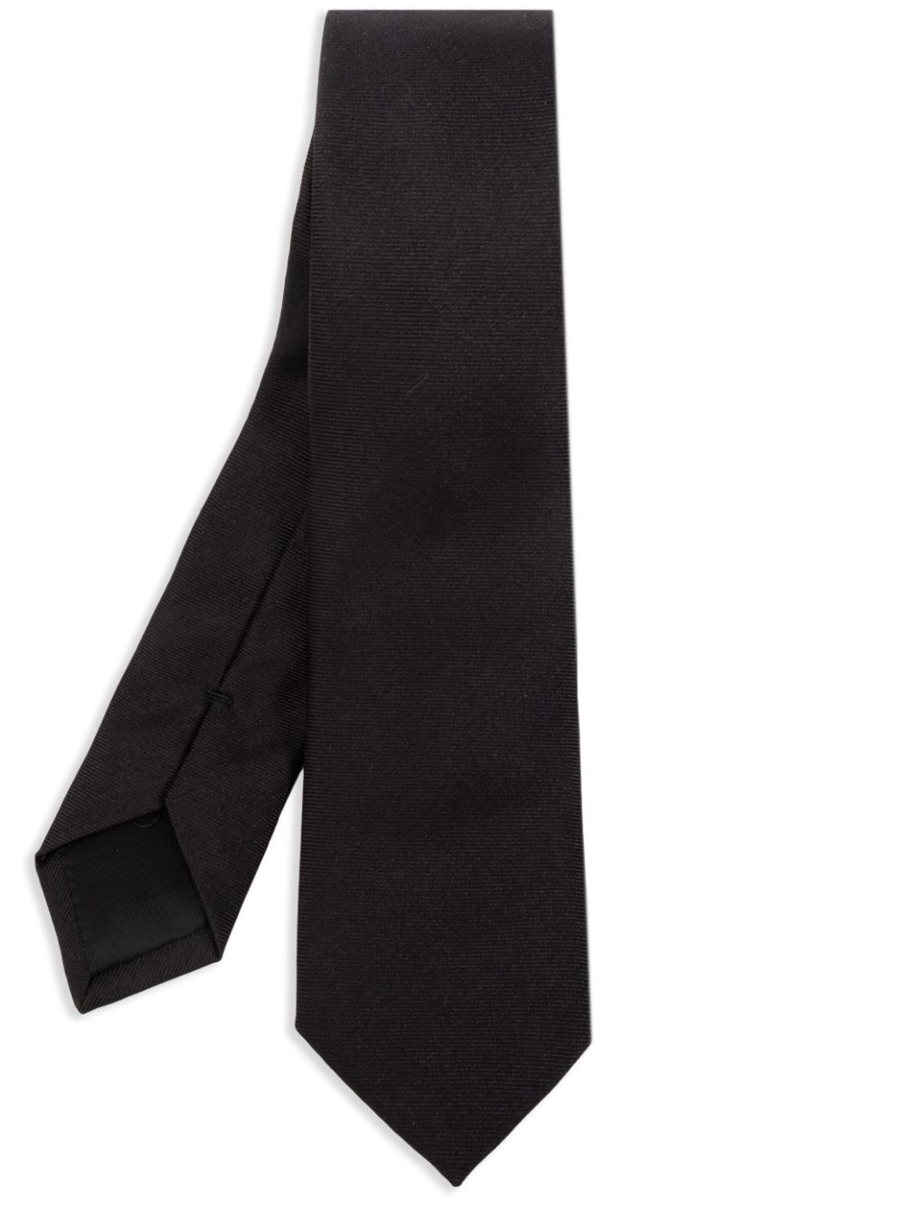 Givenchy 4G-embroidered silk tie - Black von Givenchy