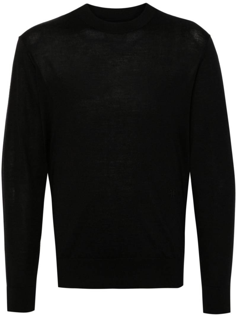 Givenchy 4G fine-knit jumper - Black von Givenchy