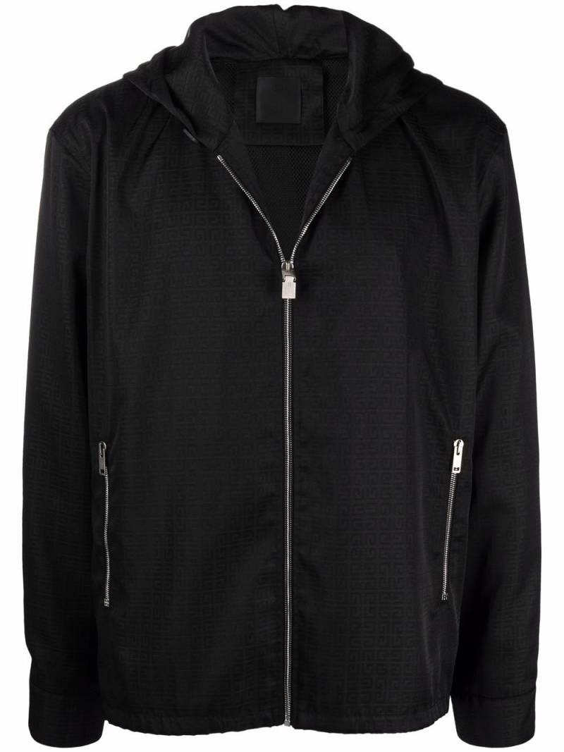 Givenchy 4G jacquard windbreaker jacket - Black von Givenchy