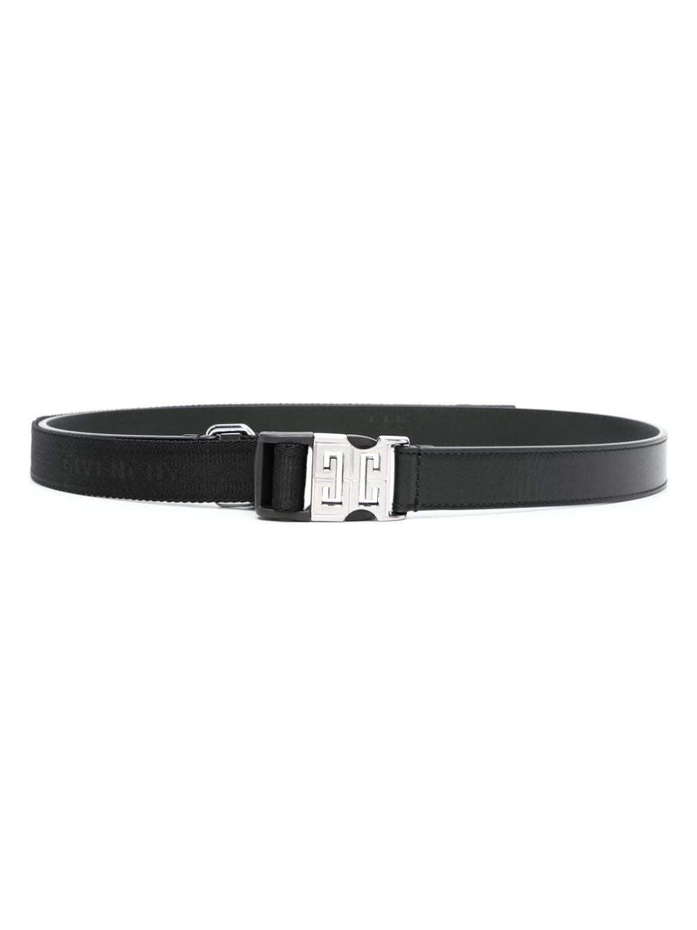 Givenchy 4G logo-buckle leather belt - Black von Givenchy