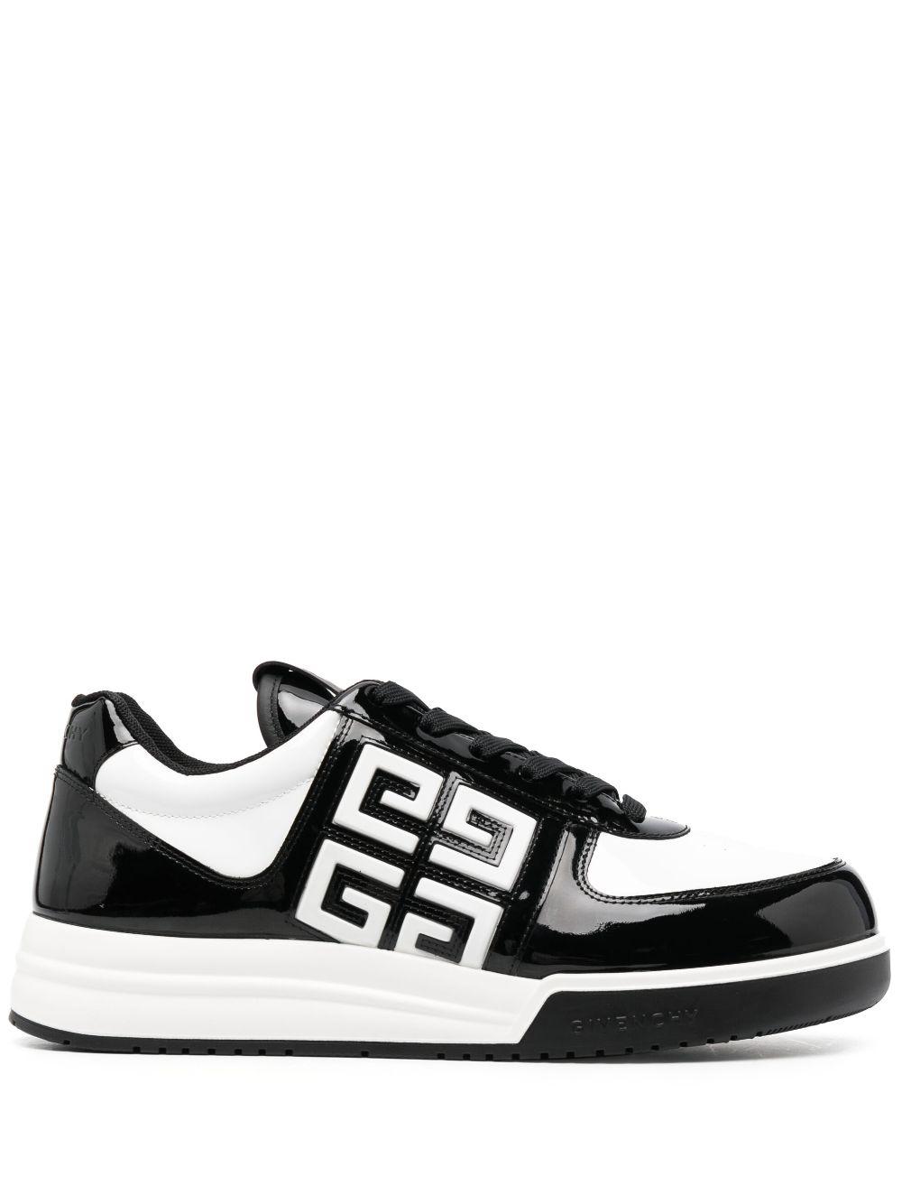 Givenchy 4G logo-embossed low-top sneakers - Black von Givenchy