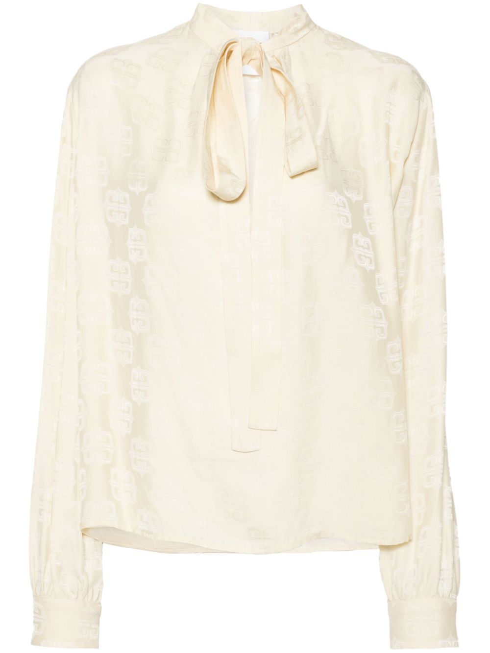 Givenchy 4G-motif blouse - Neutrals von Givenchy