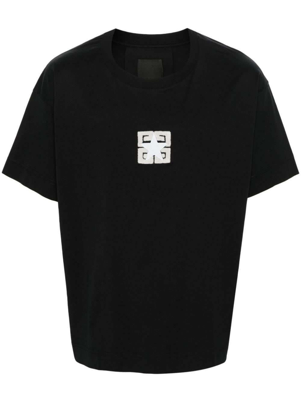 Givenchy 4G-motif cotton T-shirt - Black von Givenchy