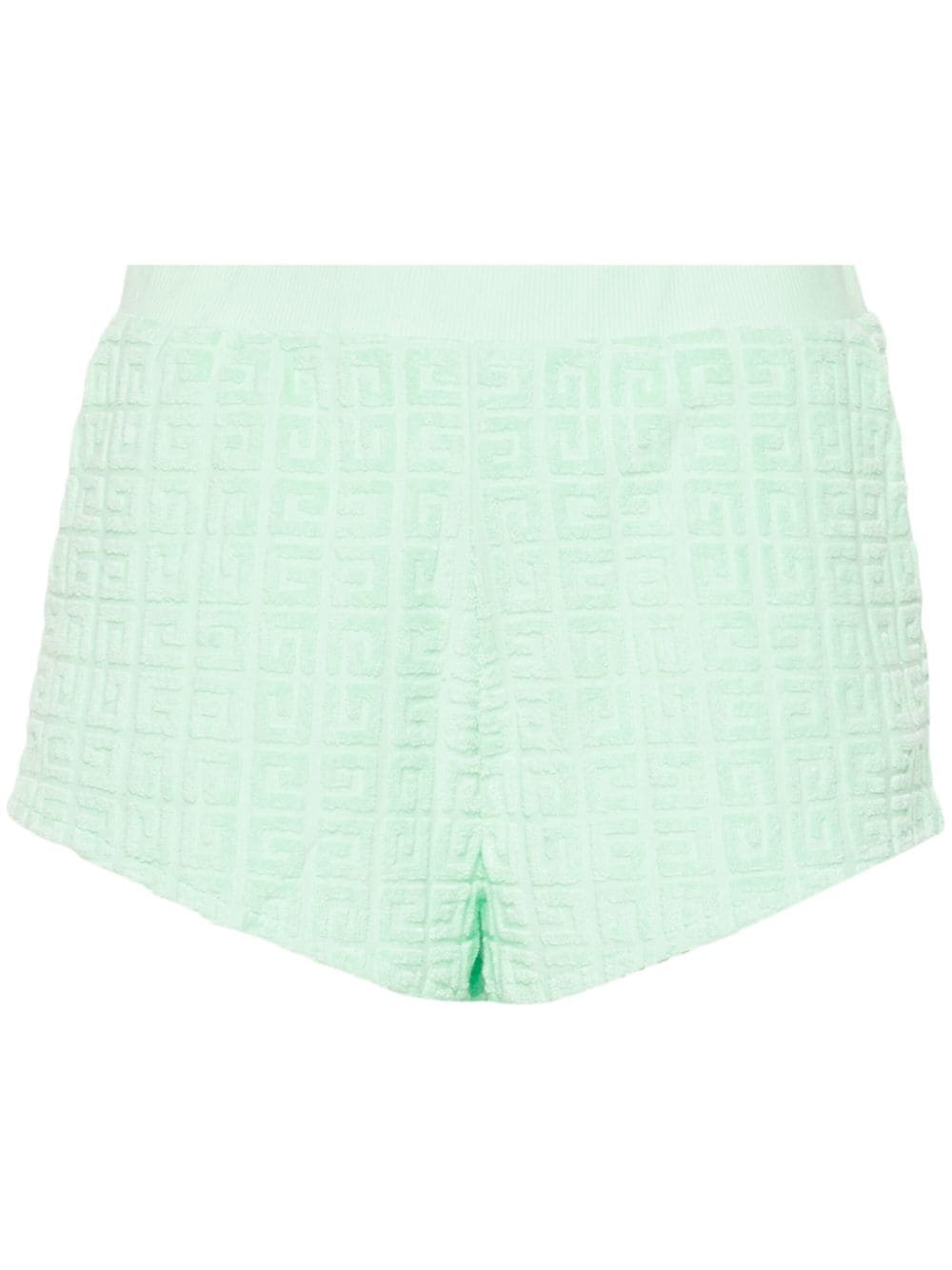 Givenchy 4G-motif shorts - Green von Givenchy