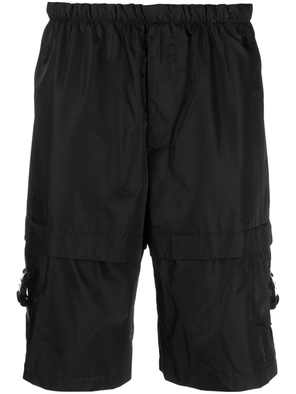 Givenchy 4G-motif slip-on deck shorts - Black von Givenchy