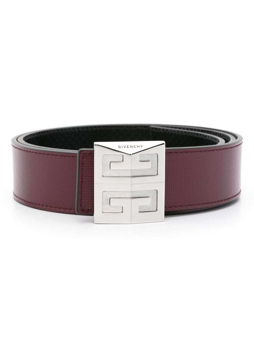 Givenchy 4G reversible leather belt - Red von Givenchy