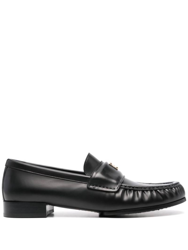 Givenchy 4G-plaque loafers - Black von Givenchy