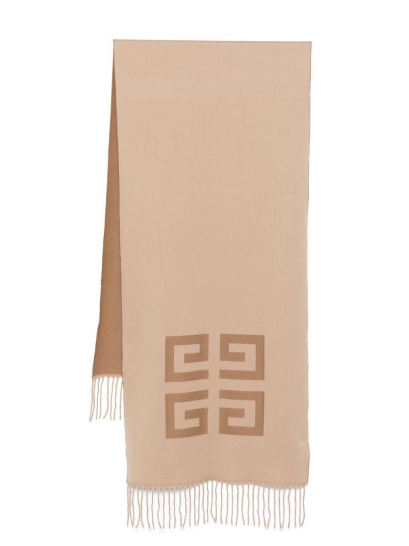 Givenchy 4G wool scarf - Neutrals von Givenchy