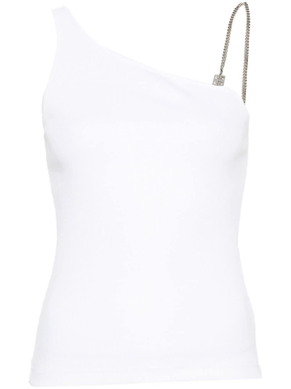 Givenchy 4g-motif asymmetric top - White von Givenchy