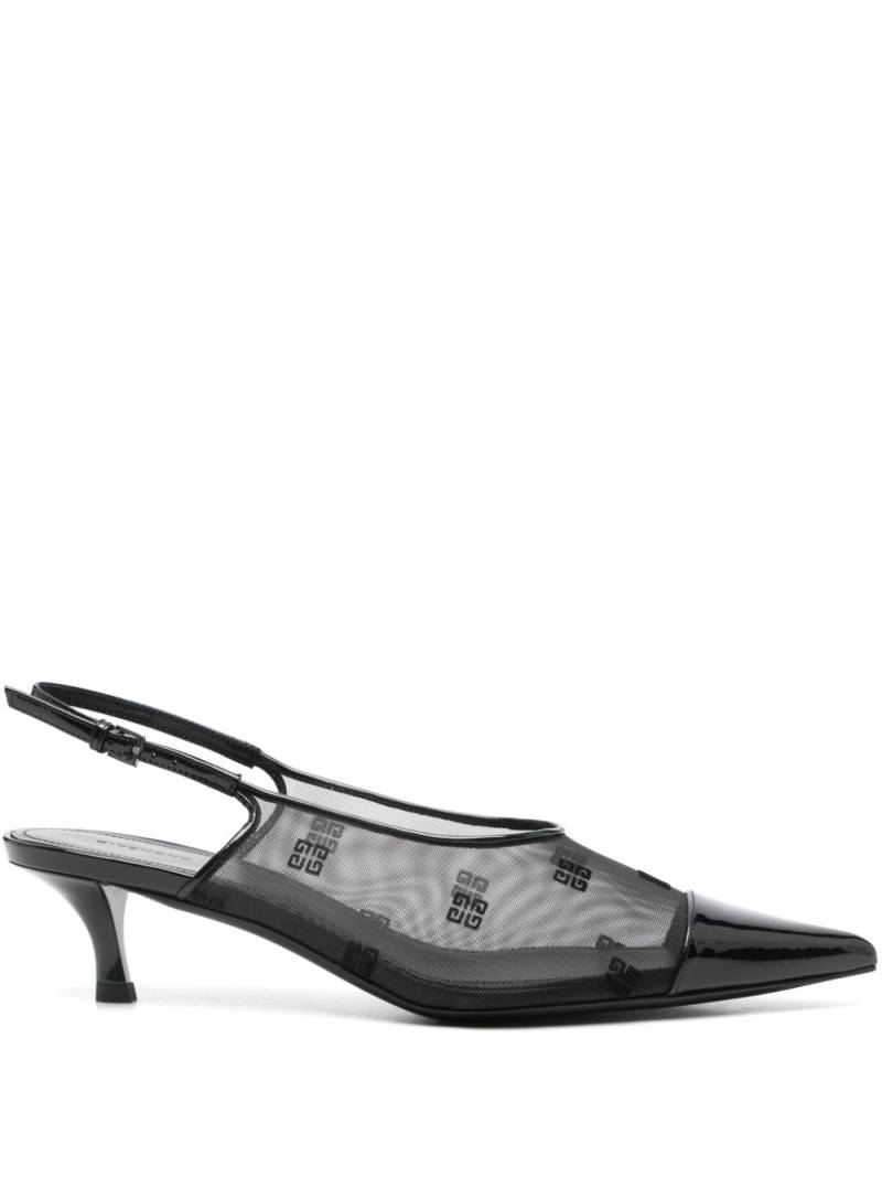 Givenchy 50mm Show slingback pumps - Black von Givenchy