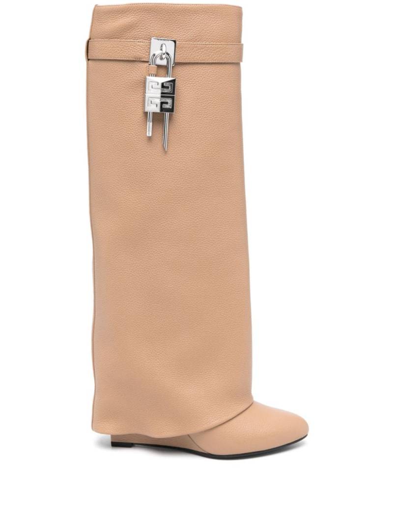 Givenchy 95mm Sharlock boots - Neutrals von Givenchy