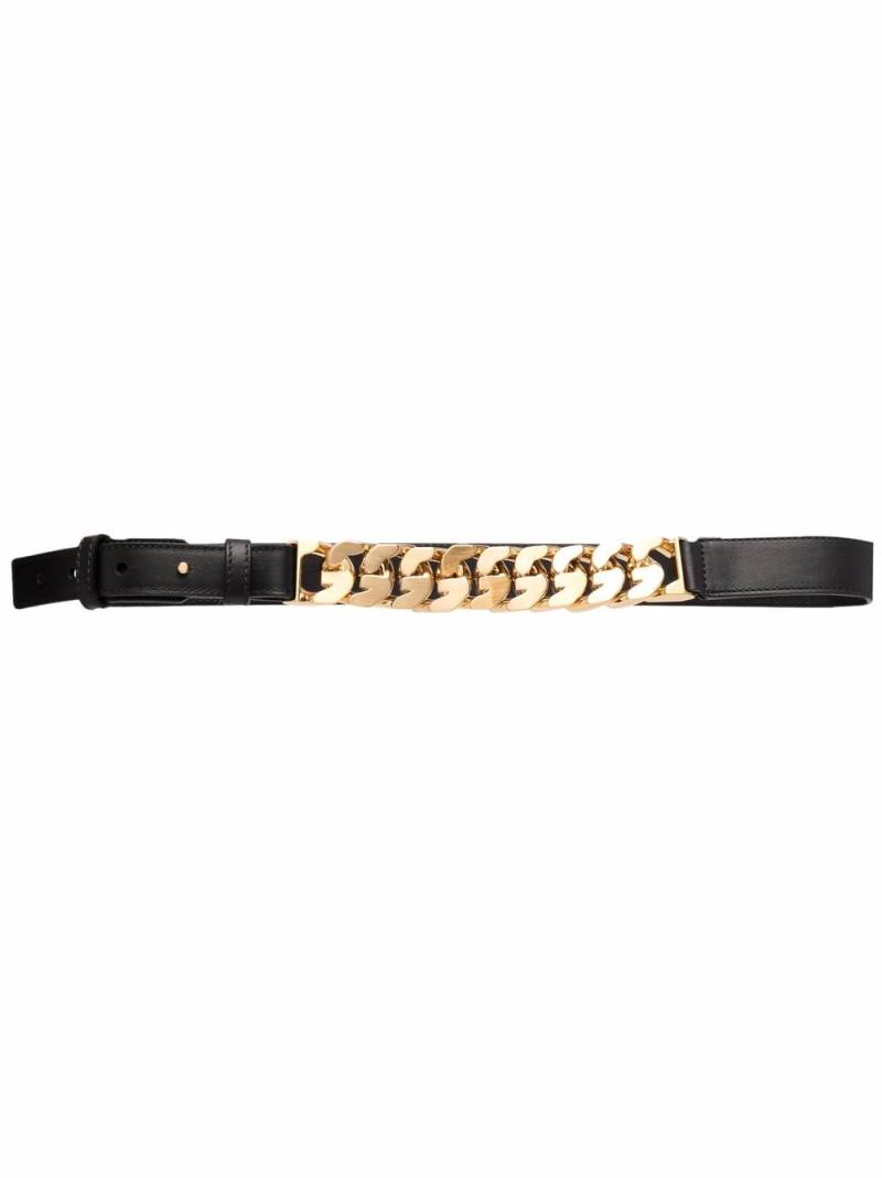 Givenchy G logo chain-link belt - Gold von Givenchy