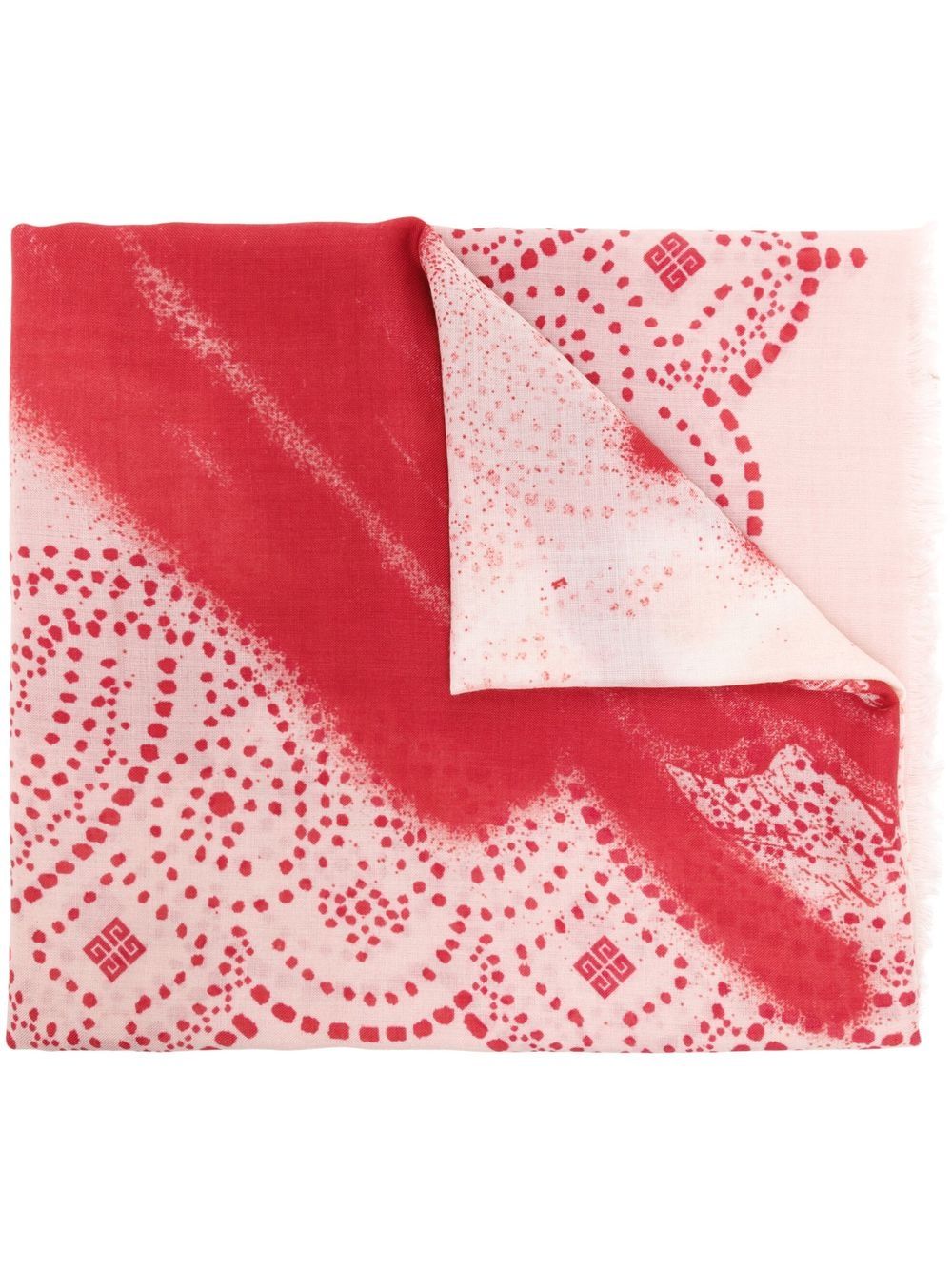 Givenchy Greco-print lightweight scarf - Pink von Givenchy