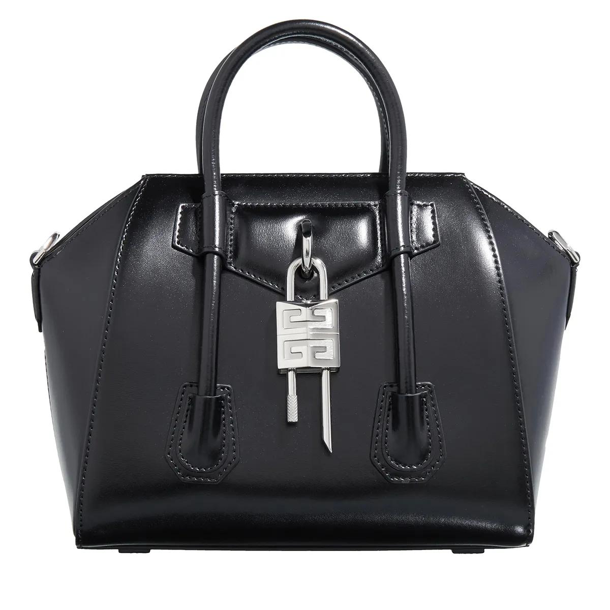 Givenchy Handtasche - Antigona Lock Mini Bag - Gr. unisize - in Schwarz - für Damen von Givenchy